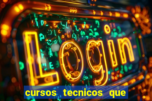 cursos tecnicos que mais empregam na bahia